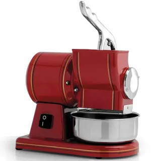 FAMA MIGNON GM RETRO - Professionelle elektrische Reibe - Gehäuse aus poliertem Aluminium - 0,5 PS