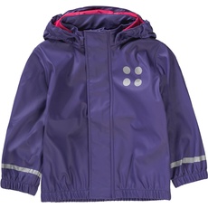 Lego Wear duplo Mädchen JANE 101 - Regenjacke, Violett (Dark Purple 690), Gr. 86