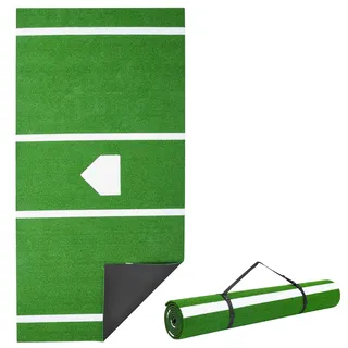 Vevor Baseball-Schlagmatte 366 x 183 cm Grün