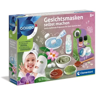 CLEMENTONI Gesichtsmasken selbst machen (Experimentierkasten)
