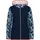 Woman Jacket Fix Hood cristall blue-blue ink 34