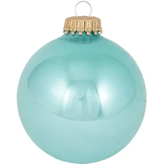 Krebs Glas Lauscha Weihnachtsbaumkugel »CBK20011, Weihnachtsdeko, Christbaumschmuck, Christbaumkugeln Glas«, blau
