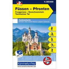 Füssen - Pfronten Nr. 02 Outdoorkarte Deutschland 1:35 000