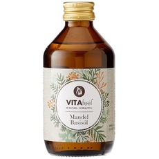 VitaFeel Mandel Basisöl, 1er Pack (1 x 250 ml) zur Herstellung v. Naturkosmetik