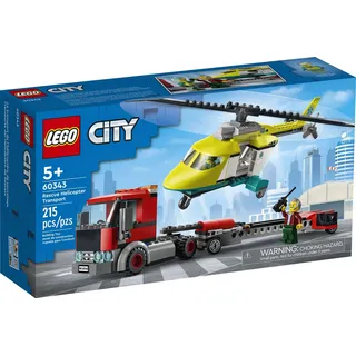 LEGO City Hubschrauber Transporter 60343