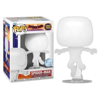 Funko Pop! Vinyl: Spider-Man: Across The Spider-Verse: Miles Morales - (Transparent) - Spiderman Into The Spiderverse 2 - Amazon-Exklusiv - Vinyl-Sammelfigur - Geschenkidee - Offizielle Handelswaren