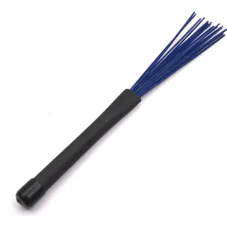 INF Nylon Drum Brushes - ProMark Style Einziehbare Jazz Drum Brushes Blau