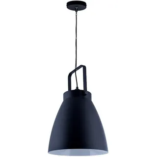 Paco Home Pendelleuchte BOONE PD, ohne Leuchtmittel, Stehleuchte Modern Wohnzimmer Industrial Scheinwerfer Design E27 schwarz