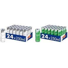 Set: Red Bull Energy Drink White Edition, 24 x 250 ml Dosen, EINWEG & Red Bull Energy Drink Green Edition, 24 x 250 ml Dosen, EINWEG