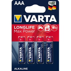 Bild Longlife Max Power AAA 4 St.