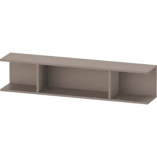 Duravit Ketho.2 Wandregal, 150x800x170mm, 3 offene Fächer, K21208043430000, Farbe: Basalt Matt Dekor