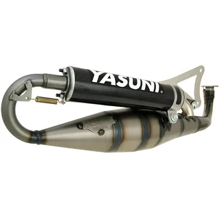 YASUNI Auspuff Yasuni Carrera 16 Carbon für Minarelli liegend