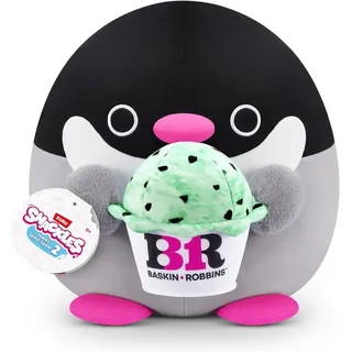 Zuru 77605G - Snackles Pinguin (Baskin Robbin Eis) 20 cm - Serie 2