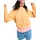 Fleecepullover Papaya M