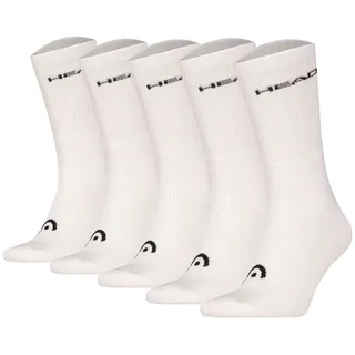 Head Socken ELEMENTS ALL SPORTS CREW 5 Paare Weiß 39-42