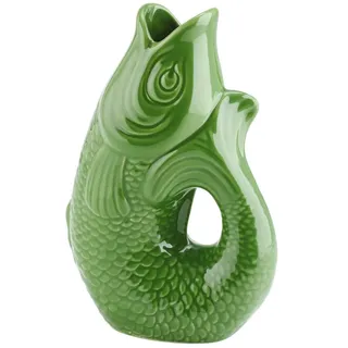 Giftcompany Monsieur Carafon Vase/Karaffe Fisch S Green Bay 1,2l