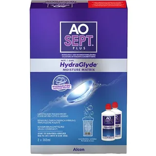 Alcon AOSept Plus HydraGlyde Peroxid-Lösung 2 x 360 ml