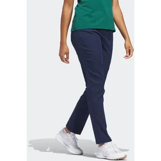 adidas Golfhose ADIDAS PERFORMANCE "ULTIMATE365 TWISTWEAVE FIVE-POCKET", Damen, Gr. 40, N-Gr, blau (conavy n, gr, normal, gr.), Obermaterial: 100% Polyester, Hosen Golfhose