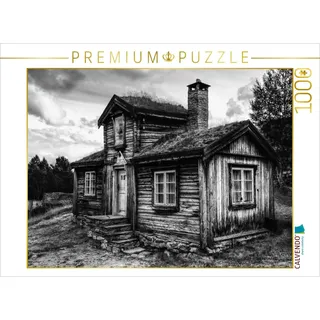 CALVENDO Puzzle EIN Motiv aus dem Kalender Objekte in schwarz Weiss 1000 Teile Puzzle quer | Lege-Größe cm Foto-Puzzle für glückliche Stunden