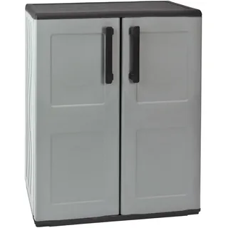 Artplast Kunststoffschrank 0,68 x 0,37 x 0,84 m grau