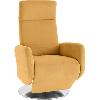 sit&more TV-Sessel Kobra Mikrofaser 71 x 110 x 82 cm Gelb