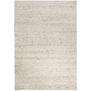 Steffensmeier Handwebteppich 240/240 cm Kos , Beige , Naturmaterialen , Quadratisch , 240x240 cm , beidseitig verwendbar , Teppiche und Böden, Teppiche, Webteppiche