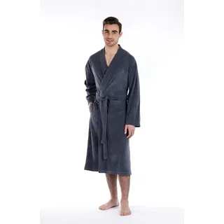 framsohn frottier Leichter Bademantel Grau L
