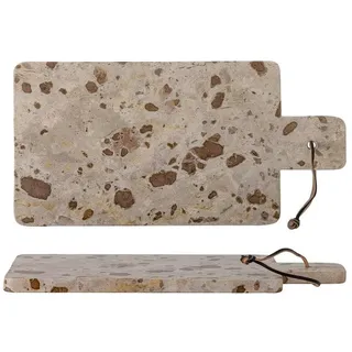 Bloomingville Nukaka Schneidebrett Marmor 1 40 x 20 cm Braun