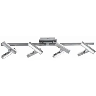 just light. Rico 8 Leuchtmittel eckig Stahl