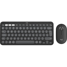 Logitech Pebble 2 Combo - Skandinavisches QWERTY-Layout, Grafit