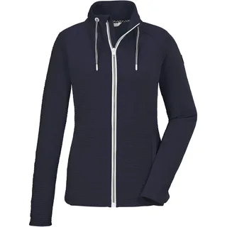 killtec Damen Powerstretchjacke mit Stehkragen KOS 24 WMN FLX JCKT, nachtblau, 36, 42850-000
