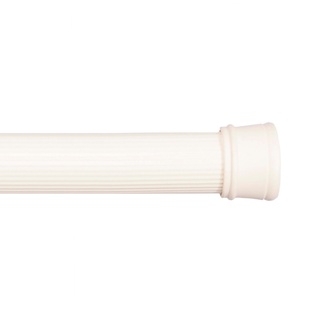 Kenney Spring Tension Duschvorhangstange, 106,7–182,9 cm, Alabaster