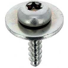 Schrauben aus weichem Material für Verkleidung unter Motor, 5 mm x 20 mm, 10 Stück