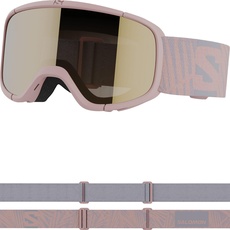 Salomon Lumi Access Kinder-Brille Ski Snowboarden, Kinderfreundliche Passform und Komfort, mehr Augenkomfort und Haltbarkeit, Orange, Einheitsgröße