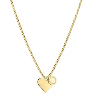 Liebeskind Berlin Halskette mit Anhänger Edelstahl Gold