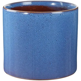 Butlers Blumentopf Glaze , Blau , Keramik , 16 cm , Dekoration, Blumen & Blumentöpfe, Übertöpfe