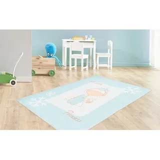 Arte Espina "Bambini 100", rechteckig 5 mm Höhe Fantasievoll bedruckter Kinderteppich, angenehme Haptik,