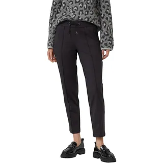 s.Oliver Schwarz LABEL Damen 2170541 7/8 Hose, Grey/Black, 42