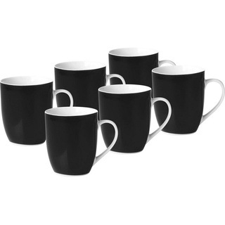 Van Well KAFFEEBECHERSET Schwarz, Weiß - 11x10x8 cm