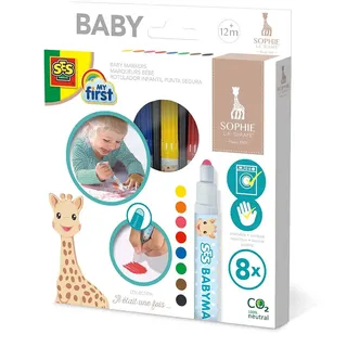 SES Creative 14491 Sophie la Girafe-Babymarker, Bunt