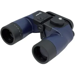 Talamex Marinefernglas 7 x 50 Blau/Schwarz