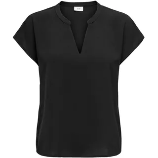 JdY Damen Jdylion S/S Top WVN Noos Bluse, Schwarz, 44 EU