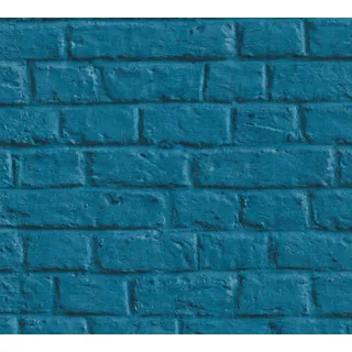 ascreation Steintapete Blau Vliestapete 369123 369123