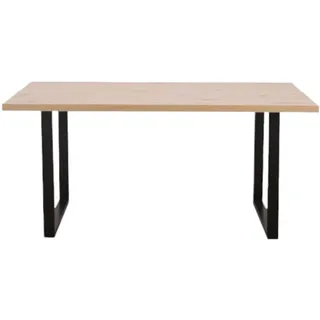 Forte Tischsystem: Tischplatte aus Holzwerkstoff in Artisan Eiche, 160 x 3,8 x 90 cm