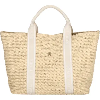 Tommy Hilfiger »TH SPRING LOGO TOTE«, Damen, Henkeltasche, Strandtasche, Shopper mit TH-Emblem,