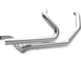 Khrome Werks Agressor 2in1in2 Crossover Harley Davidson 95-08 Nicht Homologierter Krümmer - Chrome - One Size