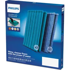 Philips Microfastertücker für Aqua Modelle XV1700/01, Staubsauger + Reiniger Zubehör, Blau