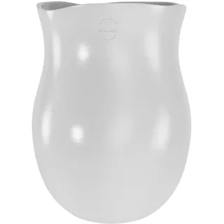 Artevasi Penelope High, Weiße Vase für Heimdekoration, Keramische Vase für Blumen, Handgemachtes Heimdekor, Dekorative Blumenvase, Weiß, 27cm