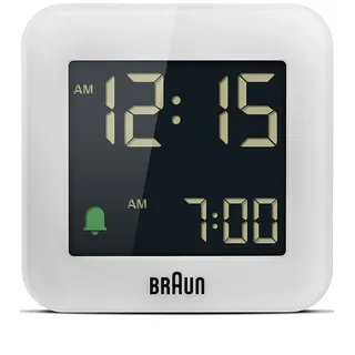 Braun BC08W Klassik digitaler Wecker - Braun