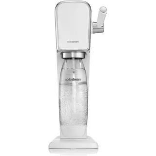Sodastream Wassersprudler ART white + 1L Kunststoff-Flasche + Zylinder